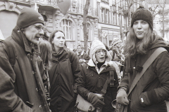 Anti-Bolkestein-Demo, Strasbourg, Bruno, Katharina, Lissi, Marina, SOZPÄDAL