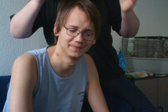 Herr Schneider + Katharina